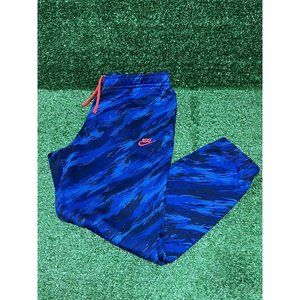 Nike Club Fleece Joggers Pants Tapered Blue DD5145-476 Men's Size Large